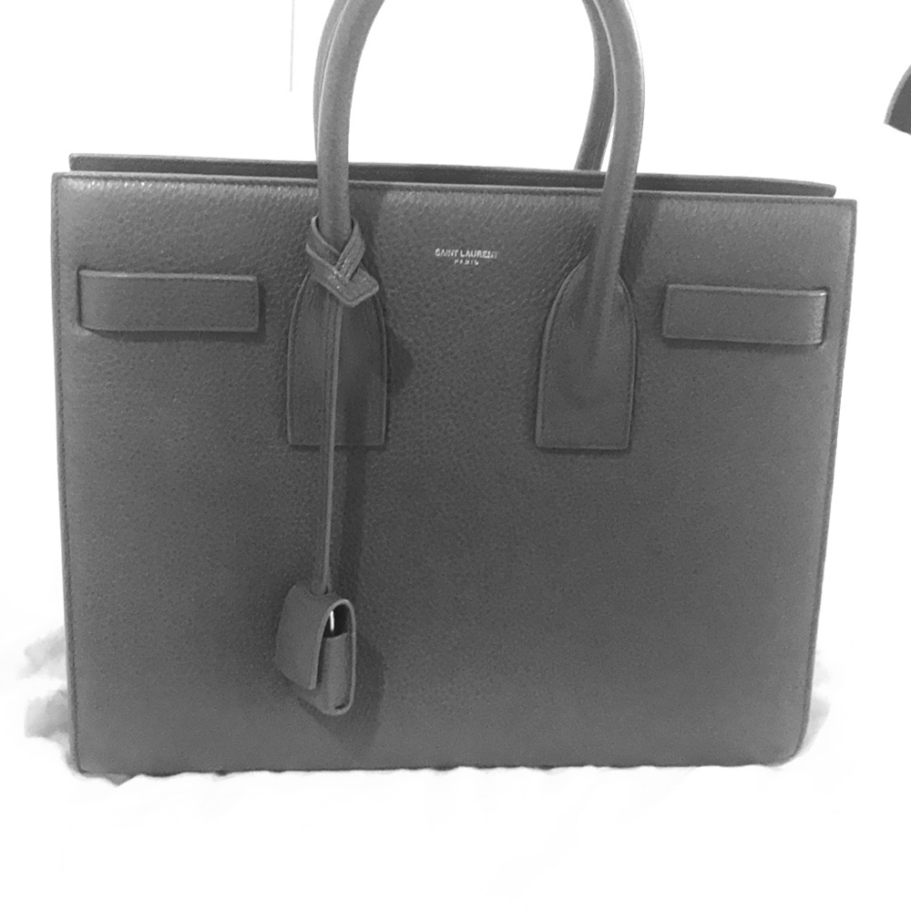 'Small Sac de Jour' Leather Tote
SAINT LAURENT